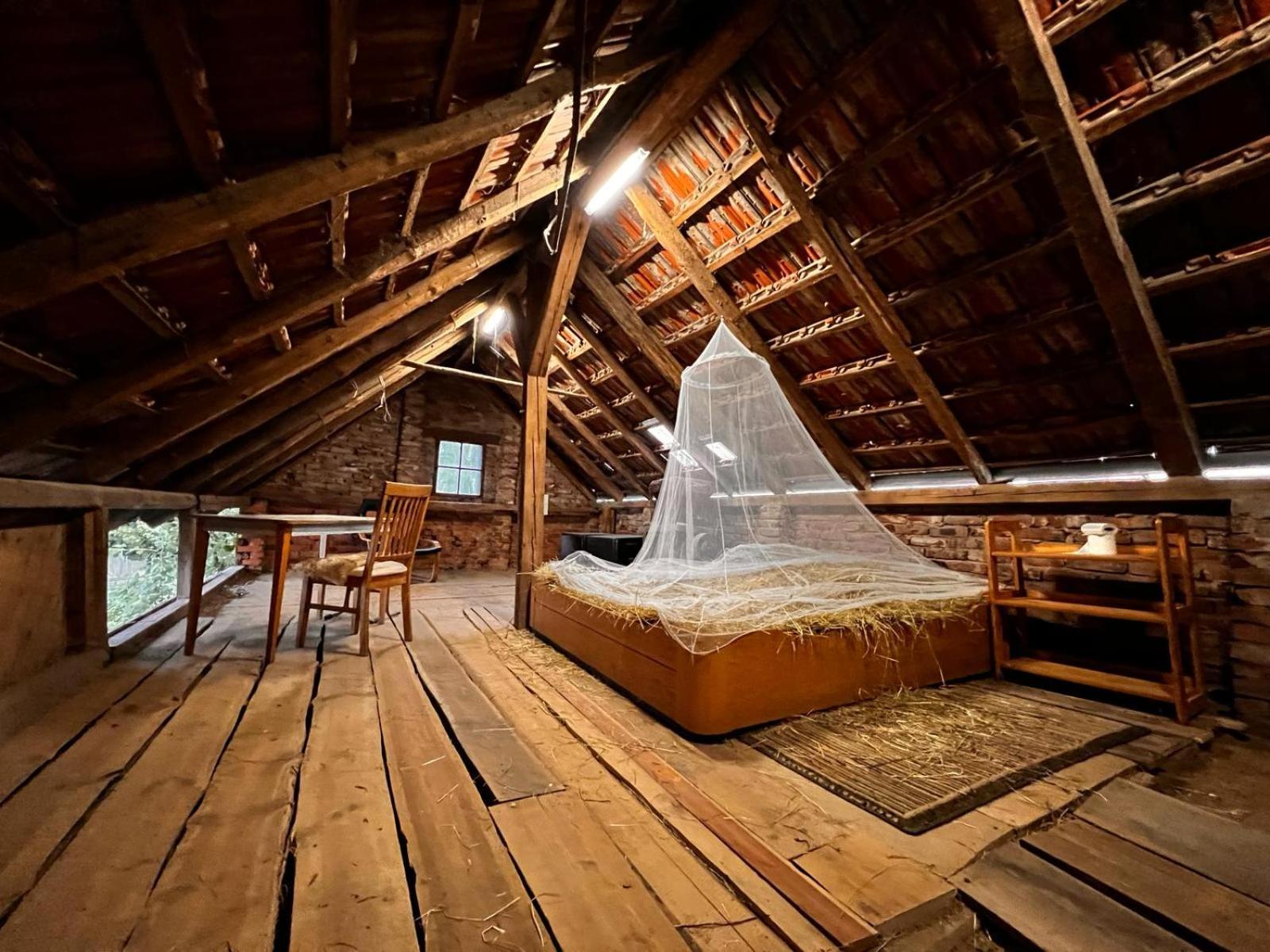 Heuhotel Farm Own Sleeping Bag Free Wifi Hausbreitenbach Δωμάτιο φωτογραφία